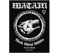 Watain - Black Metal Militia Patch 7.5cm x 10cm