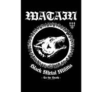 Watain Black Metal Militia Textile Poster Watain Black