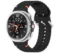 Watbro No Gap Wavy Style Bands Compatible for Samsung Galaxy Watch 8 40mm 44mm/Galaxy Watch 8 Classic 46mm,Quick Release Silicone Soft Sport Watch Band Women Men