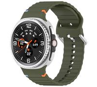 Watbro No Gap Wavy Style Bands Compatible for Samsung Galaxy Watch 8 40mm 44mm/Galaxy Watch 8 Classic 46mm,Quick Release Silicone Soft Sport Watch Band Women Men
