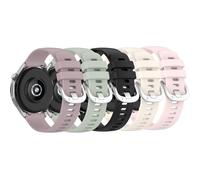 Watch 5Pack 18mm Soft Silicone Band Replacement Wristband Sport Band Bracelet Compatible with Huawei Watch GT4 41MM/Garmin Venu 3S/Forerunner 265S for Women Men