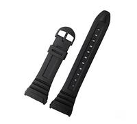 Watch Accessories Fit For Casio W-96H Sport Black Waterproof Anti-fall Resin Strap Replacement Strap W-96H Rubber WatchBands watch strap Interesting life