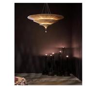 Watch accessories winder Buddhist Mood Teahouse Chandelier Southeast Asian Hanging Lamp Wabi-sabi Pendant Compatible with Home Staircase Decor Room, Light