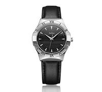 Watch Authentic Roman Word gravure Scale dial Waterproof Quartz Female Form (Color : B)