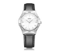 Watch Authentic Roman Word gravure Scale dial Waterproof Quartz Female Form (Color : C)
