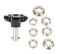 Watch Back Case Opener, Watch Repair Tool & Kits, Watch Back Case Opener Remover Watch Battery Replacement Tool With 7 Dies for Watchmakers and Watch Repairing Workers