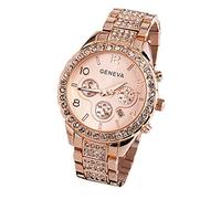 Watch Band for Men Quartz Fashion Women Crystal Luxury Watch Men's Watch Ga700uc-5a (Rose Gold, One Size)