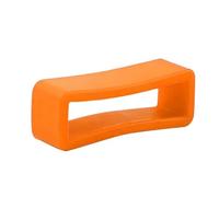Watch Band Holder 40pcs Silicone Watch Band Holder Watch Strap Holder Loops Colorful Rubber Waterproof Holder(40pcs-Orange,22mm)