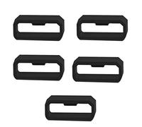 Watch Band Holder 88pcs Rubber Replacement Watch Band Strap Loops, Silicone Watch Strap Keeper, Band Retainer 22mm