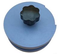 Watch Band Holding Fixture for Refinishing Applications Compatible with OEM and Third-Party Replacement Straps in Service Centers (Light Blue)