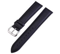 Watch Band Leather, Replacement Leather 12mm 14mm 16mm 18mm 19mm 20mm 22mm 24mm Watchband Wrist Bracelet With Stainless Metal Clasp Quick Release Bands