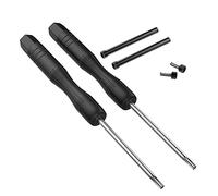 Watch Band Lug Link Pins Fit for Garmin Fenix 7X/6X/Fenix 5X/Fenix 3 Screw Accessory, 26mm Metal Replacement Screws with 1Pair Screwdrivers Removal Tool for Garmin Tactix 7/ Tactix DELTA (Black)