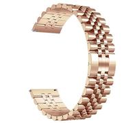 Watch Band Metal Stainless Steel Rose Solid Strap 16mm Jubilee Quick Release Premium Polished Brushed Flexible Metal Watch Bracelet Strap Men Replacement Band