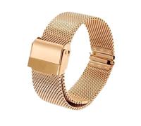 Watch Band Quick Release Stainless Steel Mesh Watch Band 12-24mm Universal Replacement For Mens Womens(Gold,21mm)