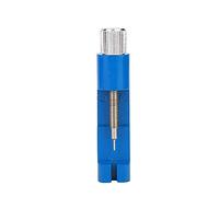 Watch Band Remover Tool with Adjustable Pins for Home Use Metal Design Compact Size (Blue)