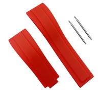 Watch Band Replacement For Rolex Datejust Daytona Submariner 20mm, Red, 20mm