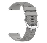 watch band Rubber Watch Band 20mm 22mm Sports Strap Universal Quick Release Replacement Watchband Soft(Grey,18MM)