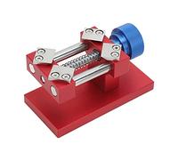 Watch Bezel Remover Tool, 4 Hardened Blades with Strong Compression Spring, Stainless Steel Bezel Opener for Watch Repair and Battery Replacement (Red)