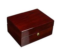 Watch Box Luxury Watch Box for Men - Wooden Wristwatch Display Case Organizer for Men and Women Single Watch Gift Box Watch Case