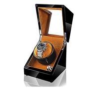 Watch Boxes Automatic Watch Winders Box with Quiet Motor, Integrated Blue LED Lighting, Soft Watch Cushion,for Men/Women Watches