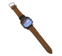 Watch, Breathable Leather Strip Men from The Bracelet of The Fast -Resistant Fast Release Bracelet (Brown)