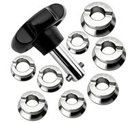 Watch Case Back Opener for Rolex Tudor Deepsea 116660 Screw Back Remover Repair Tool with 8 Dies (29.5-36.5mm)