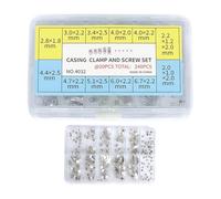 Watch Case Clamp Adapter - Manual Watch Crown Parts,Portable Watch Repairing Washer, Watch Housing Movement Fixing Screw