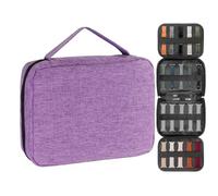 Watch Case - Pro | Band Pouch - Étui De Voyage Pour Bracelets De Montre Pliable Rangement Portable Pour 20 Bracelets De Montre Organisateur De Transport | Estuche De Correas | 2026 Pro | Black