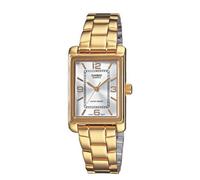 Watch CASIO Woman Gold Coloured Rectangular LTP-1234PG-7A - Elegance Classic