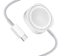 Watch Charger - 2025 Latest Version【MFi Certified: Watch Magnetic Base to USB-C Charging Cable (2m/6.6ft)】, for iWatch Series Ultra 2/Ultra/10/9/8/7/6/5/4/3/2/1/SE, Portable iWatch Charging Dock,White