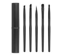 Watch Cleaning Kit - 5X Soft Bristles Watch Cleaning Brush Set | PC Cleaning Kit | Keyboard Brush With Box | Wristwatch Movement Small Part Cleaning Tool | Comfortable Handle Dust Brush For Necklaces
