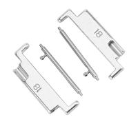 Watch Connection Adapter, Metal Watch Strap Rules Easy to Install Stylish Pair 1 for 18-22mm Bands (1 Pair)