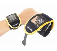 Watch Cover Watch Protector《Watch suit View Black/Yellow》A Cover that can be Easily Attached to Your Apple Watch or Wristwatch in 5 Seconds! This Protector can be Easily Worn for Sports or Work.