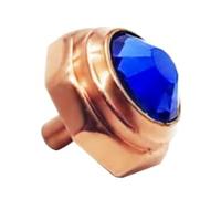 Watch Crown For Calibre De Cartier Santos 100 Tank Steel Sapphire Stone