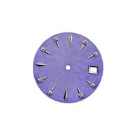 Watch Dial Radial Diamond Cut Texture for Rolex/Seiko | Face Automatic Movement Modding Parts Replacement Accessories Casual Women