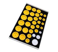 Watch Dies Kit, 33 Dies Steel Repair Tool Professional Watch Back Case Press Tool Case Press Back with Kit for 6173 6175