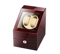 Watch Display Box Automatic Watch Winder with Extra Storages Spaces,Quiet Motors,Flexible Watch Pillows,4 Rotation Mode Setting,Fit Lady and Man Automatic Watch, A-2+3