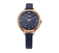 Watch Double-case Design superimposed Around The Belt Female Models (Color : B)