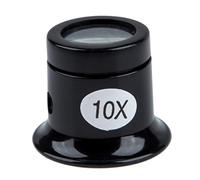 Watch Eyes Loupe 10X Jeweller Optical Glass Magnifier Magnifying
