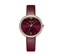 Watch Fashion Watch Waterproof Leather Belt Ladies Watches Watches (Color : B)