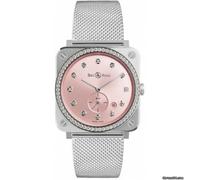 Watch - female - BELL & ROSS - Watches - Pink - ONE SIZE - Accessories ONE SIZE