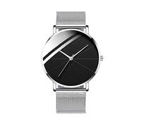 Watch for Men Women Casual Quartz Wrist Watch Infantry Watches for Men Strap Classic Belt Scale Creative Calendar Belt Dial Man Gift Trendy Watch Roman Mesh Men's Watch Srpe55k1