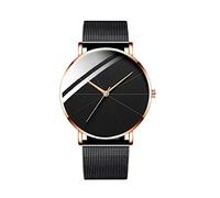 Watch for Men Women Casual Quartz Wrist Watch Infantry Watches for Men Strap Classic Belt Scale Creative Calendar Belt Dial Man Gift Trendy Watch Roman Mesh Men's Watch Srpe55k1