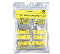 Watch Gaskets, Watch O Ring, Rubber Material Black High Elastic Excellent Replacement Watch Gaskets for Watch(0.5mm Suit Waterproof Ring)