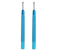 Watch Hand Remover Tool - 2PCS Clock Repair Kit, Precision Second Hour Hand Puller | Watch Maintenance Restoration App, blue, Se référer au descriptif