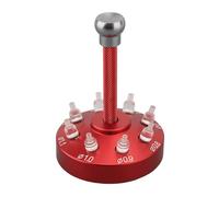 Watch Hands Fitting Setting Presser, Alloy Steel Repair Tool with 8Pcs Setting Head for Watchmaker,Multiple Sizes for Watch Maintenance Needs,Watch Hand Presser with Bonus Features