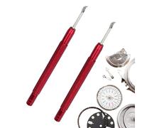 Watch Hands Remover Tool, 2 Pieces Repair Kit, Precision Ministry Second Hour Hand Extraction, Compact Portable Devices, Suitable Watch Maintenance Restored, red, see description