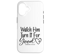 Watch Him Turn It For Good - Genesis 50:20 Case for iPhone 16