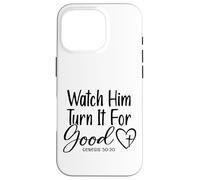 Watch Him Turn It For Good - Genesis 50:20 Case for iPhone 16 Pro