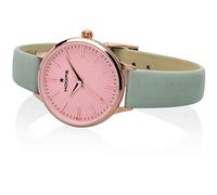 Watch Hoops Only Time Woman Analog Leather Strap Classic Collection 2609L-RG07